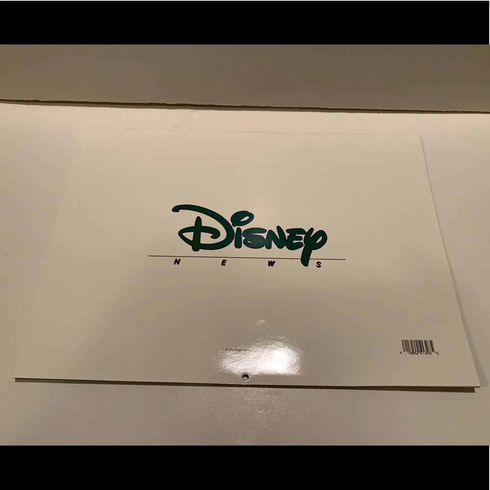 VINTAGE 1992 DISNEY WALL CALENDAR.